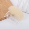 ericotry 2Pcs Charming Hair Comb Bump It Up Volume Inserts Bo Beehive Hair Base Insert Cushion Pad Hair Stick Bun Maker Hair Accessories for Women Lady Girl (Beige)