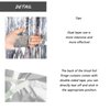 Acuteye Silver Foil Fringe Curtain 3.3×8.3FT 2 Packs, Metallic Tinsel Curtains Party Streamers for Birthday Graduation Baby Shower Decoration (2pcs,3.3FT×8.3FT, Silver)