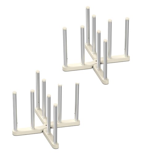 KORRTFID Reusable Storage Bag Drying Rack, Retractable Metal Bottle Drying Rack, Collapsible Cup Drying Rack, Kitchen Drying Rack, Drying Rack for Water Bottles,Mason Jars (1)