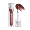 Huda Faux Filler Icy Nude Shimmer Lip Gloss - She Fire (sheer deep brown) - 0.13 fl oz / 3.9 mL