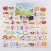 ZazzyKid Magnetic Foam Objects for Kids: 52 Toys of ABC Alphabet for Baby Early Education Fridge Magnets