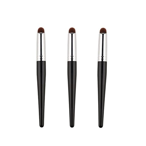 SALOCY Lipstick Brush, Lip Brush for Lipstick, Lip Brush Concealer Brushes,Concealer Brush and Smudge Brush,Makeup Lipstick Lip Gloss Applicators(3 pcs)