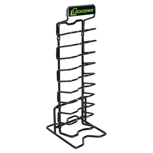 Lockdown Magazine Rack with Vinyl Coating and Steel Frame for Gun Vault Organization, Storage and Security