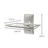 Command Soap Dish for Shower, Damage Free Hanging Bathroom, No Tools Bar Soap Holder, 1 Satin Nickel Soap Dish and 2 Water-Resistant Command Strips