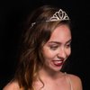 Anderson's Chelsey Tiara, Rhinestone Wedding, Prom, Pageant Tiara, Queen Or Princess Tiara For Prom, Homecoming, Pageant, Wedding, School Dance, Award, Costume, Party, Event