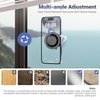 JJC Upgraded Magnetic Suction Cup Phone Mount for iPhone 16 15 14 13 12 Pro Max with Magsafe Function, Hands-Free Shower Mirror Wall Phone Holder Stand for Tiktok YouTube Vlog Video Creator Make Up