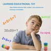 MICKYU Magnetic Math Toys Number Blocks Montessori Preschool Counting Toys Learning Resources Homeschool Supplies for Kids
