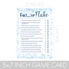 DISTINCTIVS Winter Holiday Party Games – Winter Themed Emoji Picture Guessing Game and Fact or Flake Winter Trivia (2 Game Bundle for Kids) - 25 Dual Sided Cards
