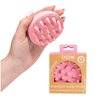 TADA BEAUTY Scalp Massager Hair Shampoo Brush Shower Scalp Scrubber l Hair Scalp Scrubber Head Massager for Stress Relax Hair Growth (Indie Pink)