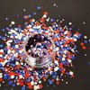 Holographic Nail Glitter Flakes, 3 Boxes Independence Day Nail Sequins for Nail Art, Red Blue White Nail Art Glitter, Loose Five Pointed Star Sequins for Nails, Acrylic Nails Supplies for Women Girls