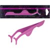 SHANY Kiss My Lash Faux Eyelash Applicator - Stainless Steel Applicator Tool Eyelash Extension Tweezers False Lash Remover Clip Nipper - PURPLE