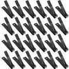 Nail Clippers Set,24 Pack Stainless Steel Nail Clippers Bulk,Black Nail Cutter,Ultra Sharp Sturdy Fingernail Clippers and Toenail Clippers for Women Men(24 Pcs-Black)
