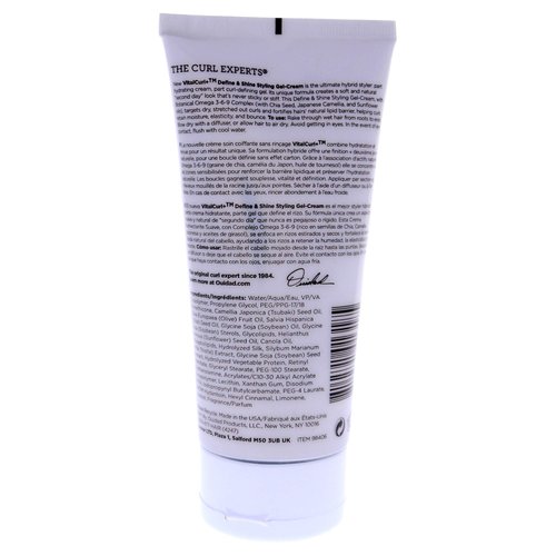 OUIDAD VitalCurl+ Define & Shine Styling Gel Cream, 6oz