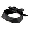 DNHCLL 150cm/59 Black Soft and Comfortable Sleeping Mask Silky Satin Eye Mask Blindfold
