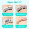 VAVALASH Lash Remover For Lash Extensions Eyelash Extension Cream Remover Low Irritation Cream Remover for Sensitive Skin Fast Dissolution Professional Eyelash Extensions Salon Use(15g)