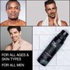 Seroflora For Men Razor Bumps Solution - Ingrown Hair Treatment for Men - Razor Bump Treatment for After Shave & Waxing - Roll-On for Face, Legs, Body (3.5floz)