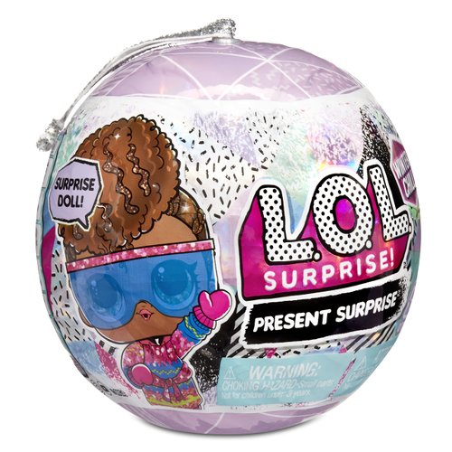 L.O.L. Surprise! Winter Chill Dolls with 8 Surprises Including Collectible Doll with Winter Fashion Outfits, Accessories, Holiday Ornament Ball - Gift for Kids, Toys for Girls Boys Ages 4 5 6 7+ Years