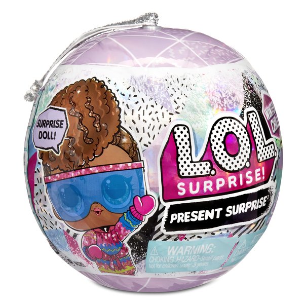 L.O.L. Surprise! Winter Chill Dolls with 8 Surprises Including Collectible Doll with Winter Fashion Outfits, Accessories, Holiday Ornament Ball - Gift for Kids, Toys for Girls Boys Ages 4 5 6 7+ Years
