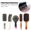 Hair Brush Cleaner Tool,Comb Cleaning hairbrush, for Removing Hair and Debris, Black