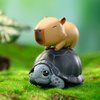 BEEMAI Capybara Series 6PCs (Set of 6 No Repeat) Blind Box Figures, Random Design Cute Figures Collectible Toys Birthday Gifts