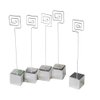 Darice VL41230 Wire Square Base Place Card Holder, 5-Pack