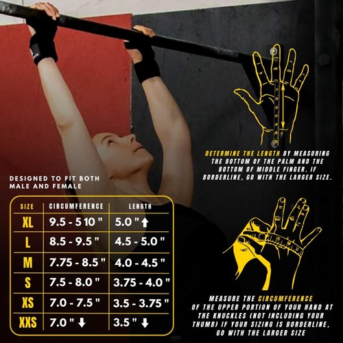 New Ventilated Weight Lifting Gloves with Built-In Wrist Wraps, Full Palm Protection & Extra Grip. Great for Pull Ups, Cross Training, Fitness, WODs & Weightlifting. Suits Men & Women, Black, Small