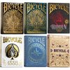 Bicycle Collector's Edition: 6-Deck Bundle Showcasing Odyssey, 1885, Jubilee, Hidden, Aureo Green, and Aureo Black Playing Cards