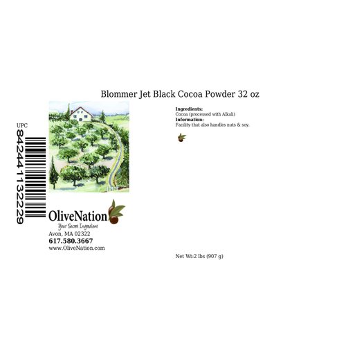 Blommer Jet Black Cocoa Powder from OliveNation - 32 ounces
