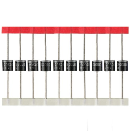 BOJACK 20SQ050 20A 50V Schottky Blocking Diode, Rectifiers Diode,Diode Axial for Solar Panel（Pack of 20 Pcs）