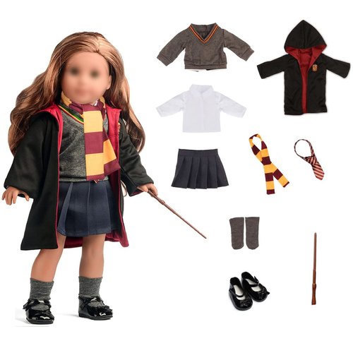sweet dolly 18 Inches Doll Clothes, Magic School Uniform Scarf Costume Outfits for 18 Inch Dolls (Scarf Magic Set)