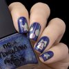 Whats Up Nails - Northern Star Vinyl Stencils for Christmas Nail Art Design (1 Sheet, 20 Stencils)