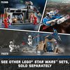 LEGO Star Wars Luke Skywalker X-Wing Mech, Buildable Star Wars Action Figure with Luke Skywalker Toy, Collectible Building Set for Kids, Creative Star Wars Gift for Boys and Girls Ages 6 and Up, 75390