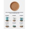 Sweese Cork Coasters - 4 Inch Perfect for Most Kind of Mugs - Protect Your Table from a Liquid Ring - Set of 10