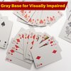 BozenTek Braille Playing Cards for The Visually Impaired - Best Gifts for Blind Adults and Children, Braille Poker for Learn Braille, Perfect for Games and Family