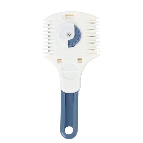 Mobestech Professional Hair Clippers with Razor Comb, Dual-Side Cutting Scissors, Hair Thinning Comb for Precise Trims and Slim Haircuts (15.1 * 6.8 * 1cm)