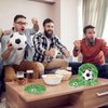 Xjoviative 40PCS Soccer Paper Plates and Napkins Party Supplies, Disposable Soccer Party Plates and Napkins Tableware Set for Soccer Birthday Party Decorations Serves 20 Guests (Soccer)