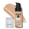 Revlon ColorStay Liquid Foundation for Normal & Dry Skin, Face Makeup Stocking Stuffers for Women, SPF 20, Medium-Full Coverage, Natural Finish, 200 Nude, 1.0 Oz