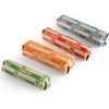 L LIKED 100 Assorted Bundle Flat Striped Coin Wrappers (100 Assorted)