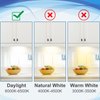SHINESTAR 12-Pack G8 Led Bulb Dimmable, 120V T4 Bulb 20w, Daylight White 6000K, Under Cabinet Light Bulb