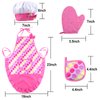 INNOCHEER Play Food for Kids Kitchen Cooking Playing Set, 26 PCS Kids Kitchen playset Accessories with Chef Hat Apron Dress Up, Toddler Cooking Chef Costume Set for 3 4 5 6 Year Old Girls Boys