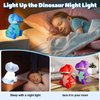 Loccmat Paint Your Own Dinosaur Lamp, Painting Kit Art Supplies Arts and Crafts, Night Light Dinosaur Toys for Girls Boys Birthday Gifts