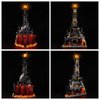 Kyglaring LED Light for 10333 Icons The Lord of The Rings: Barad-dûr Building Blocks Model (Lego Sets Not Included)