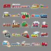100 Pcs Train Stickers, Vinyl Waterproof Train Stickers for Water Bottles, Laptop, Notebook, Scrapbook, Luggage, Cell Phone, Skateboard, Helmet, Train Party Favors