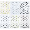 Stars Nail Art Stickers Decals 6Sheets Nail Art Supplies 3D Self-Adhesive Nail Art Decoration Stars Holographic Laser Design Nail Art Accessories Women and Girls DIY Acrylic Nail Art