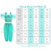 Dressy Daisy Toddler Girls 2 pieces Arabian Princess Fancy Dress Up Costumes for Halloween Party with Top and Pants Size 6-7