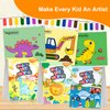 YPLUS Paint with Water Books for Toddlers, Watercolor Painting Paper for Kids Ages 1-3, 2-4, Art Craft Gift for Drawing with Brush - Sea
