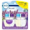 Febreze Odor-Fighting Fade Defy PLUG Air Freshener Refill, Mediterranean Lavender, (2) .87 fl. oz. Oil Refills