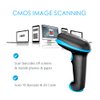 NADAMOO QR Code Scanner Wireless 2D Barcode Scanner With Stand Supports Screen Scan Handheld CMOS Imager Long Range Portable USB Bar Code Reader with Auto Sensing Read 1D 2D QR Code PDF417 Data Matrix