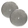 2-Pack Air Filter Factory 9-1/2 Inches Round x 3/32 With Center Hole Range Hood 12-Layer Aluminum Grease Filters