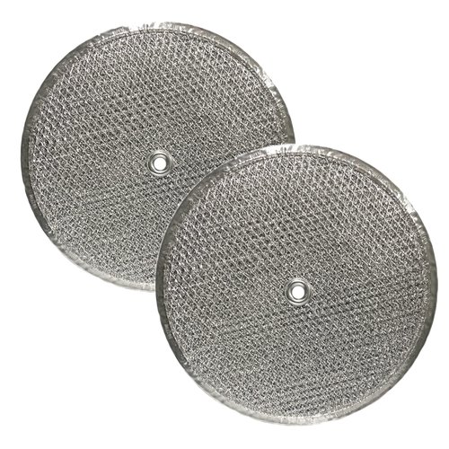 2-Pack Air Filter Factory 9-1/2 Inches Round x 3/32 With Center Hole Range Hood 12-Layer Aluminum Grease Filters